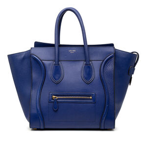 Pre-Loved Celine Mini Calfskin Luggage Tote